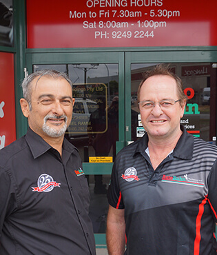 Joe Miceli and Daniel Ramm