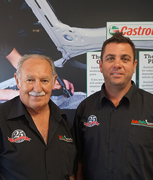 Ron, Xavier and The Team