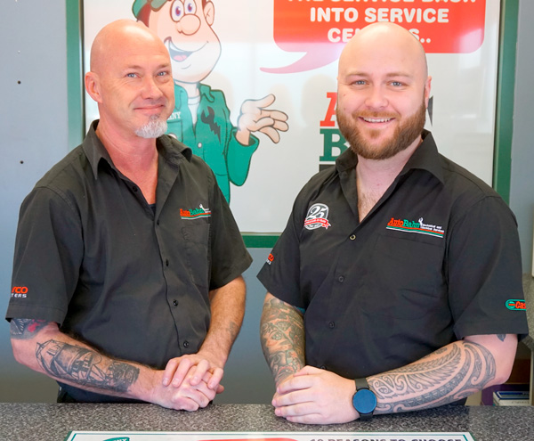 Ricky Wilesmith and Anthony Hayward